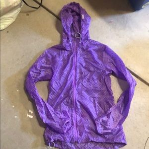 Light weight Nike jacket purple size Small